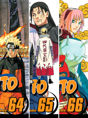 Naruto Vol. 64,65,66(Paperback, Masashi Kishimoto)