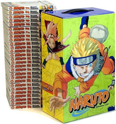 MANGA Naruto Box Set 1 Vol: 1-27: Volumes 1-27 With Premium: Volume 1 BOOKS SET (Naruto Box Sets)(Paperback, Masashi kishimoto)