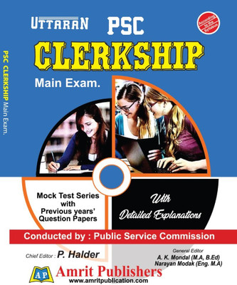 Uttaran PSC Clerkship Main Exam (Bengali & English Version)(Paperback, Bengali, P.Halder)