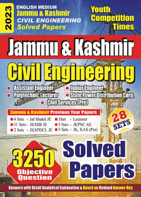 2023-24 SSB JE, PSC AE, PSDCL JE & KAS (Pre.)Jammu & Kashmir Civil Engineering Study Material Solved Papers(Paperback, YCT EXPERT TEAM)