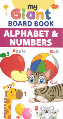My Giant Board Book: Alphabet & Numbers | Sawan Early Learning Book For Kids(Hardcover, Generic)