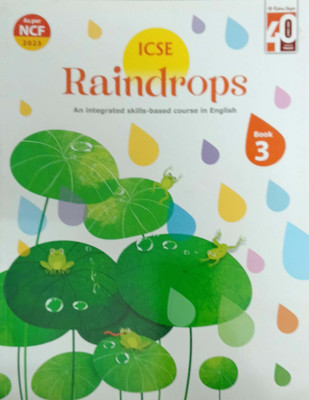 Icse Raindrops An Integrated Skills Based Course In English Class 3(Pepper back, Uma raman)