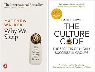 The Culture Code: The Secrets Of Highly Successful Groups & Why We Sleep: The New Science Of Sleep And Dreams(Paperback, Combo)
