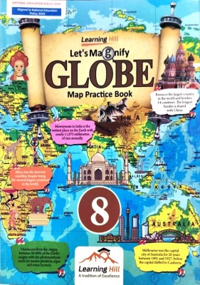 Learning Hill Lets Magnify Globe Map Practice Book - 8(Paperback, T)