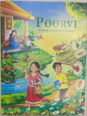 New Syllabus Ncert Text Book Class 7 English Poorvi For 2025 Edition(Pepperback, NCERT Grup Of Tem)