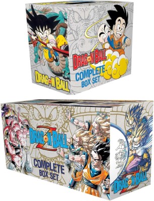 Combo Of 2 Dragonball Complete Box: (Dragon Ball Complete Box Set, Vol.1 To 16 + Dragonball Z Complete Box Set: Vols. 1-26 With Premium)(Paperback, Akira Toriyama)