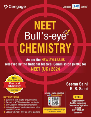 NEET Bull's-Eye Chemistry(Paperback, Seema Saini/K.S. Saini)
