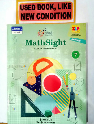 MATH SIGHT Class-7 (Old Book)(Paperback, Jharna De, Ranjana Kumar)