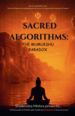 Sacred Algorithms: The Mumukshu Paradox(From Artificial Intelligence To Consciousness: A Philosophical Science Fiction Thriller Novel)(Paperback, Shailendra Mishra)