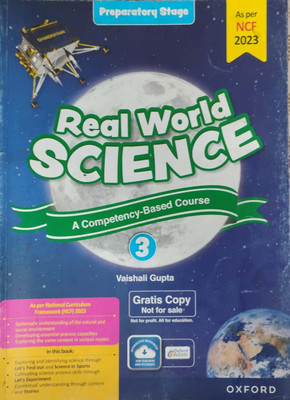 Real World Science A Competency Based Course Class 3(Pepper back, Vaishali gupta)