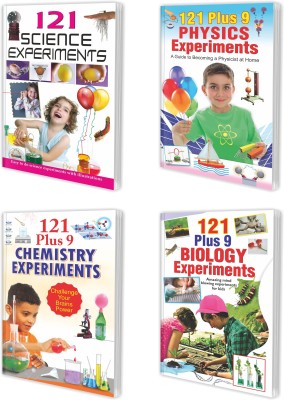 121 Plus 9 Science Experiment Complete Combo | Pack Of 4 Learning Experiment Books(Paperback, Sawan)