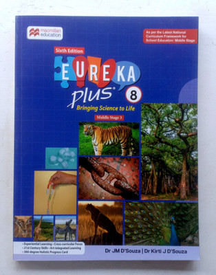 Eureka Plus Bringing Science To Life Class-8(Paperback, Dr JM D'Souza, Dr kirti J D'Souza)