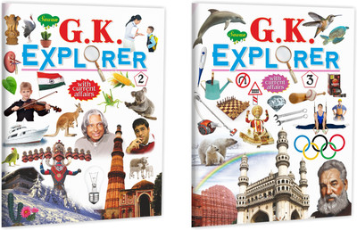 Set Of 2 General Knowledge Books, G.K. Explorer–2 And 3(Paperback, Manoj Publications Editorial Board)