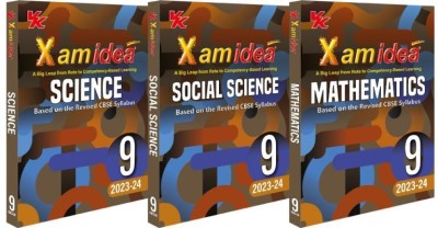 Xam Idea Bundle Set Of 3 (Science, Social Science & Mathematics) Class 9 Book | CBSE | Chapterwise Question Bank | Based On Revised CBSE Syllabus | NCERT Questions Include | Exam(Paperback, Xamidea Editorial Board)