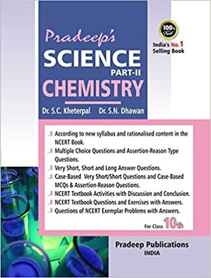 Pradeep's Science Chemistry Part - II For Class 10 - Examination 2022-23(Paperback, Dr.S.C.Kheterpal)