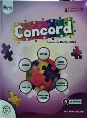 Concord Semester Book Class - 5 Sem - 1(Paperback, T)