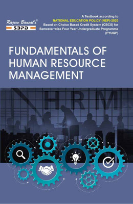 NEP Fundamentals Of Human Resource Management B.Com 1st Semester Under FYUG Programme(Paperback, Dr. F. C. Sharma)
