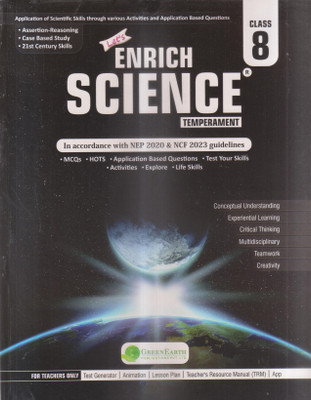 Lets Enrich Science Class -8(Paperback, SHAKUNTALA DATTA)