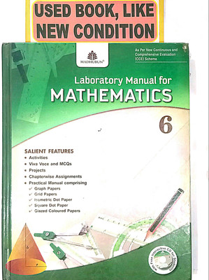 LABORATORY MANUAL FOR MATHEMATICS Class-6 (Old Book)(Paperback, Rajesh Singh)