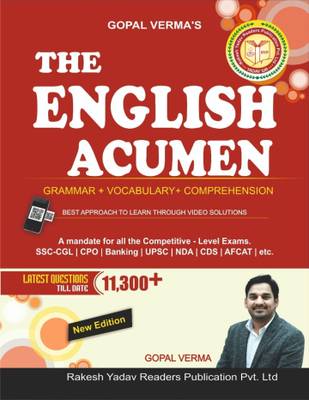 The English Acumen (Grammar + Vocabulary + Comprehension) (Paperback, Gopal Verma)