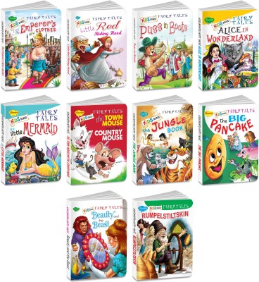 My Lovely Board Book Fairy Tale Combo Of 10 Books | Set Of 10 Board Books (V4)(Hardcover, Sawan)