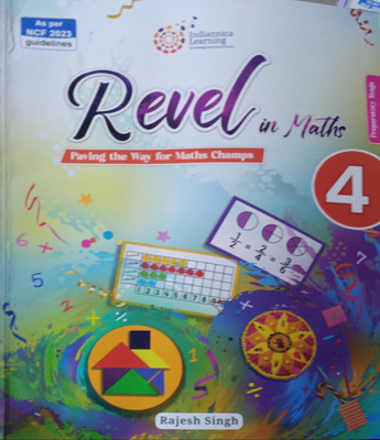 Revel In Maths Class 4(Pepper back, Rajesh Singh)