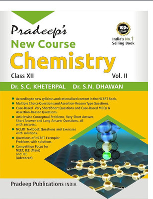 Pradeep's New Course Chemistry ( Vol 2 ) For Class 12 (Examination (English, Paperback, Unknown) (Used But Totally Fresh)(Paperback, pardeep)
