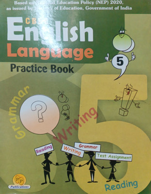 CBSE English Language Practice Book Class 5(Pepper back, Rekha Sharma)