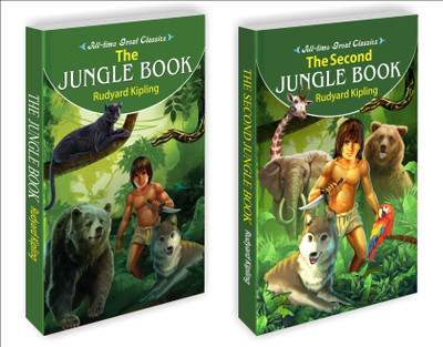 2 All Time Great Classics The Jungle Book, The Second Jungle Book | Set Of 2 All Time Great Classics By Sawan(Paperback, Manoj Publications Editorial Board)