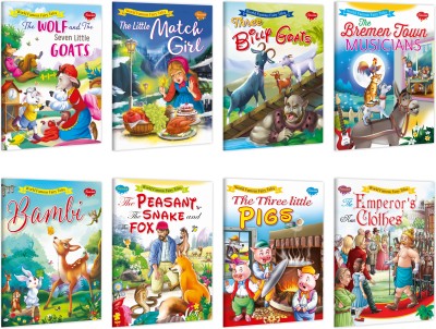 Perrault’s Fairy Tales | Pack Of 8 Books | Super Jumbo Combo For Collecters And Library Story Books(Paperback, Manoj Publications Editorial Board)