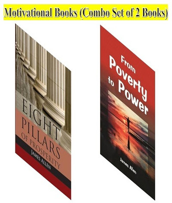 Eight Pillars Of Prosperity & From Poverty To Power (Combo Set Of 2 Motivational Books)(Hardcover, James Allen)