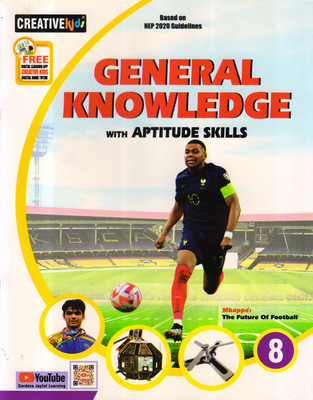 CreativeKids, GENERAL KNOWLEDGE WITH APTITUDE SKILLS - 8(Paperback, Tanushree Banerjee)