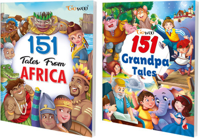 151 Tales From Africa And 151 Grandpa Tales I Pack Of 2 Books I Illustrated Humorous Stories For Children By Gowoo(Paperback, Manoj Publication editorial board)
