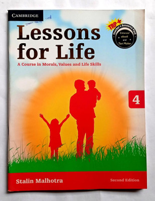 Lessons For Life Class- 4 (Old Used Book)(Paperback, Stalin Malhotra)