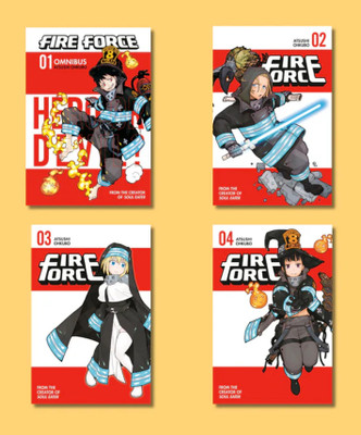 Fire Force Manga Box Set Vol 1-4(Paperback, Atsushi Ohkubo)