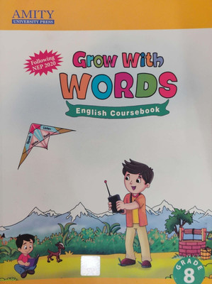 Grow With Words English Course Book Class 8(Pepper back, Nomita wilson)