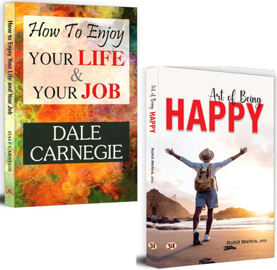 How To Enjoy Your Life And Your Job + Art Of Being Happy, How To Be Happy | Stress Management | Career Satisfaction | Self-Improvement Advice (Set Of 2 Books)(Hardcover, Dale Carnegie, Rohit Mehra)