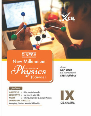 DINESH New Millennium Super Simplified PHYSICS Class 9 2023 (Paperback, S.K. Sharma)(Paperback, sk sharma)