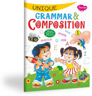 Unique Grammar & Composition � 1 Educational Book For Kids, Learning Grammar For Kids, Fun Grammar Activities For Early Learners, Grammar Book For Children(Paperback, Manoj)