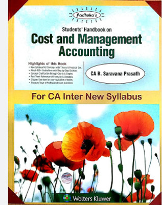 Cost And Management Accounting Wolters Kluwer(Paperback, unknown)