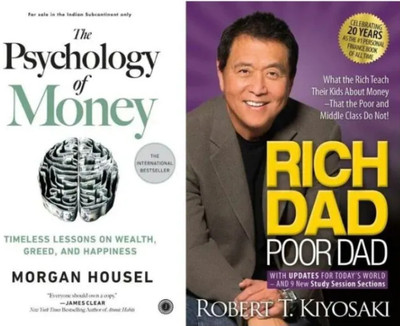 Psychology Of Money & Rich Dad English Combo(Paperback, Morgan Housel)