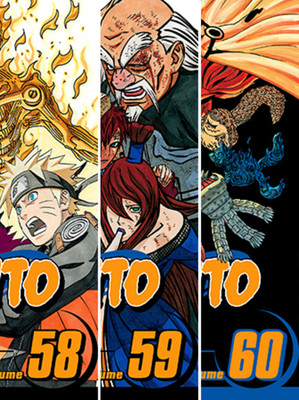 Naruto Vol. 58,59,60(Paperback, Masashi Kishimoto)