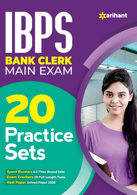 20 Practice Sets IBPS Bank Clerk Main Exam 2021 By Varun Bali & Amit Jha Amit Tanwar ,Vinay Sharma , Priya Mittal ,Nikita Todarwal(Paperback, Varun Bali & Amit Jha Amit Tanwar, Vinay Sharma, Priya Mittal, Nikita Todarwal)