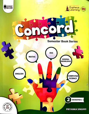 Concord Semester Book Series Class 2 Semester 2(Paperback, PRIYANKA SINGHVI)