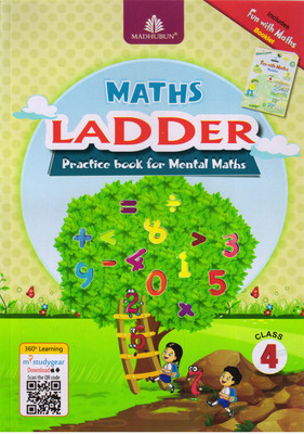 Impression MATHS LADDER For Class - 4 (Practice Book For Mental Maths)(Paperback, Lata Thergaonkar)