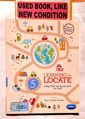 Rise Learning To Locate Class- 5 (Old Book)(Paperback, Maya Paliath Divakar)