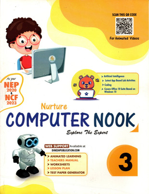 Nurture Computer Nook For Class-3(Paperback, Dinesh Publications Team)