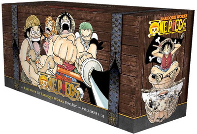 One Piece Box Set 1: East Blue And Baroque Works: Volume 1 (English, Paperback, Oda Eiichiro)(Paperback, Oda Eiichiro)