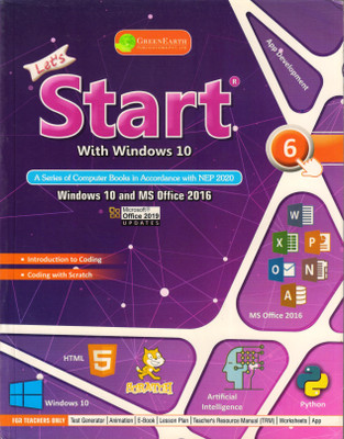 Let's Start With Windows 10 For CBSE Class - 6(Paperback, Geetanjali Sehgal)