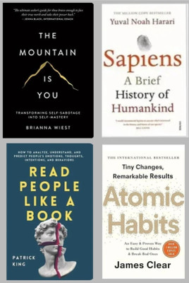 Generic Books .( Combo Set Of 4 Books)(Paperback, Mark moon)